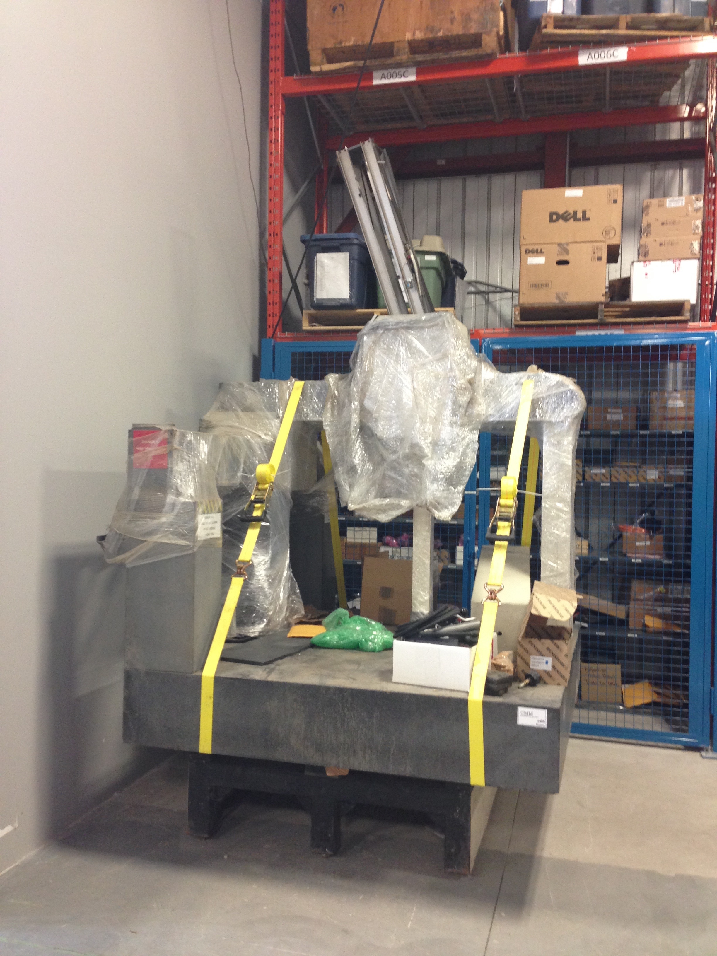This CMM came shipped this way