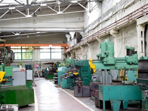 metal working shop floor